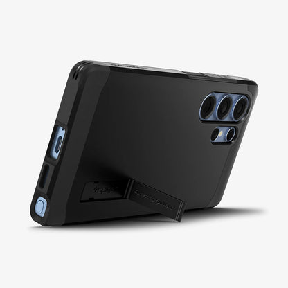 Pouzdro MagSafe pro Samsung Galaxy S25 Ultra S938, Spigen, Tough Armor, Černá