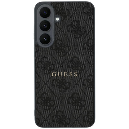 MagSafe pouzdro pro Samsung Galaxy S26 FE S741, Guess, 4G Embossed Ring Classic Logo, černé