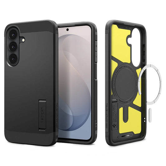 MagSafe pouzdro pro Samsung Galaxy S26 FE S741, Spigen, Tough Armor, černé ACS11634