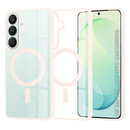 Pouzdro MagSafe pro Samsung Galaxy S26 FE S741, Techsuit, Pro, růžové