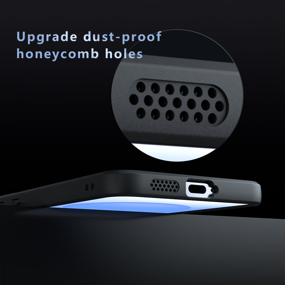 MagSafe pouzdro pro Samsung Galaxy S26 FE, Techsuit, PureFrost, Černá saténová