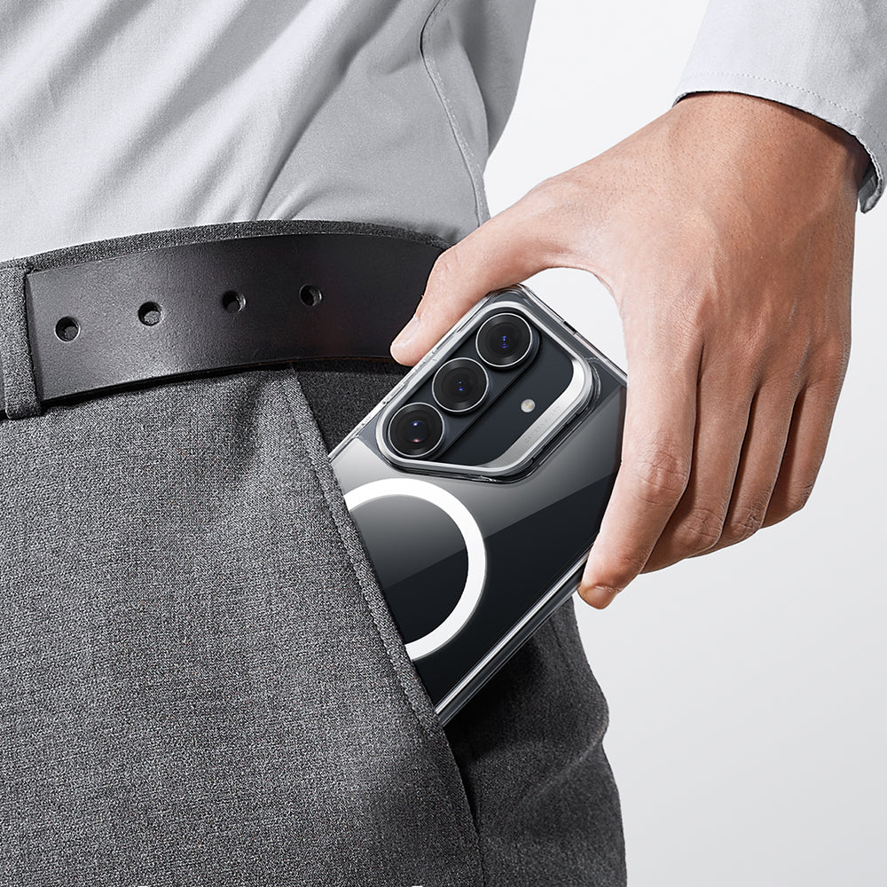 Pouzdro MagSafe pro Samsung Galaxy S26 Plus, ESR, Classic Hybrid Kickstand, Průhledné