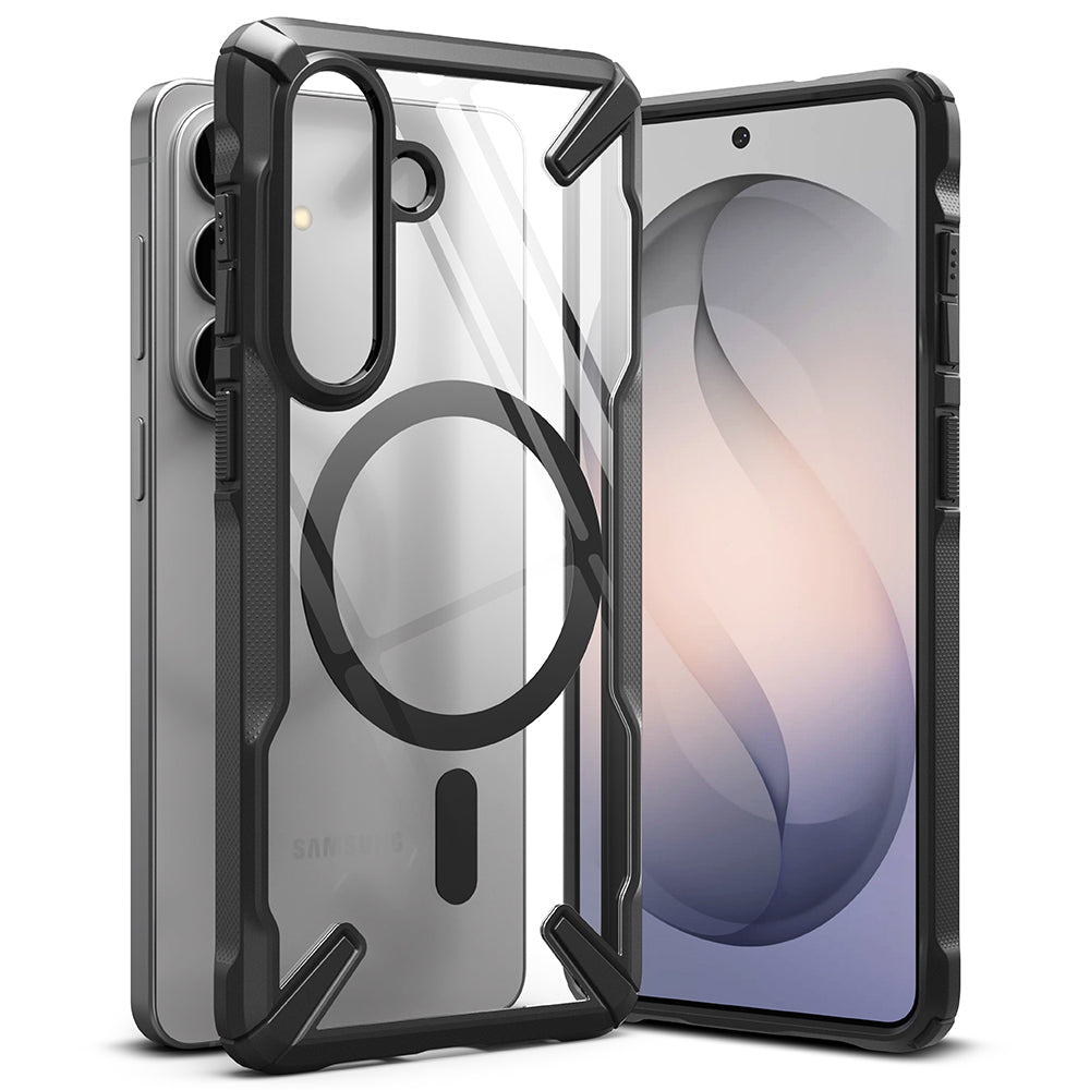 Pouzdro MagSafe pro Samsung Galaxy S26 Plus, Ringke, Fusion X, Černá