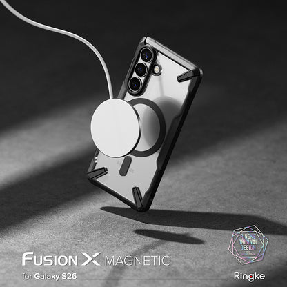 Pouzdro MagSafe pro Samsung Galaxy S26 Plus, Ringke, Fusion X, Černá