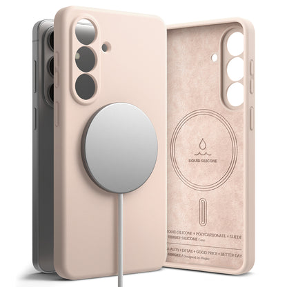 MagSafe Case for Samsung Galaxy S26 Plus, Ringke, Silicone, Pink