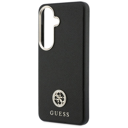Pouzdro MagSafe pro Samsung Galaxy S26 Plus S947, Guess, Rhinestone Round Logo, Černá