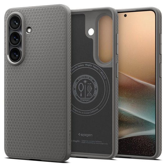 Pouzdro MagSafe pro Samsung Galaxy S26 Plus S947, Spigen, Liquid Air, šedé ACS10705