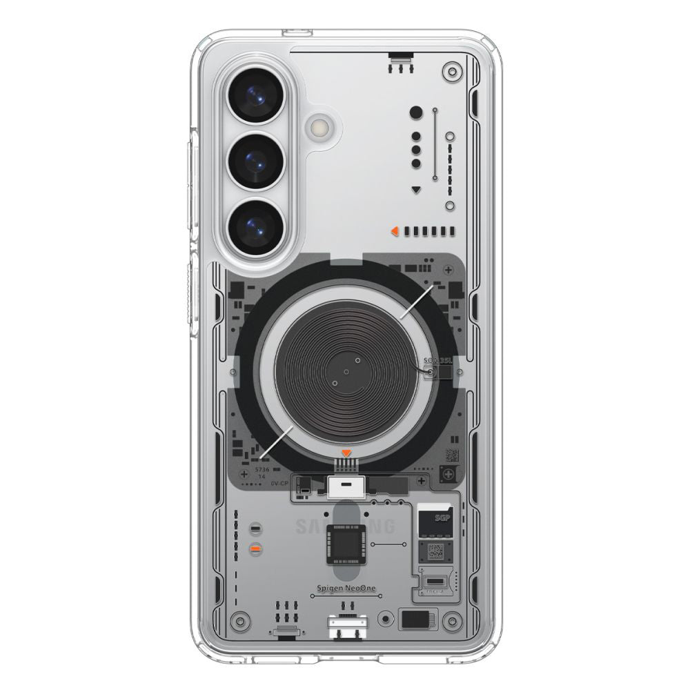 Pouzdro MagSafe pro Samsung Galaxy S26 Plus S947, Spigen, Ultra Hybrid Neo One, Transparentní ACS11212