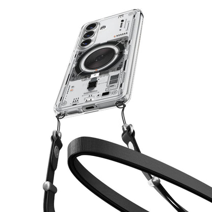 Pouzdro MagSafe pro Samsung Galaxy S26 Plus S947, Spigen, Ultra Hybrid Neo One, Transparentní ACS11212