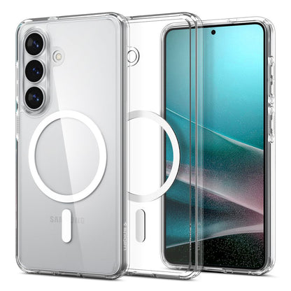 Pouzdro MagSafe pro Samsung Galaxy S26 Plus S947, Spigen, Ultra Hybrid, Průhledné Bílé ACS10709
