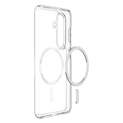 Pouzdro MagSafe pro Samsung Galaxy S26 Plus S947, Spigen, Ultra Hybrid, Průhledné Bílé ACS10709