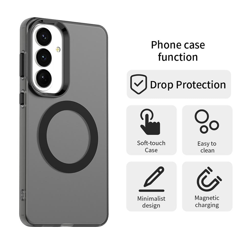 Pouzdro MagSafe pro Samsung Galaxy S26 Plus, Techsuit, CandyCase, Černá