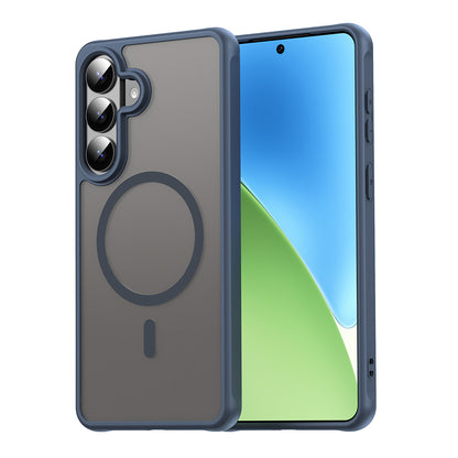 Pouzdro MagSafe pro Samsung Galaxy S26 Plus S947, Techsuit, HaloFrost II, Námořnická modř