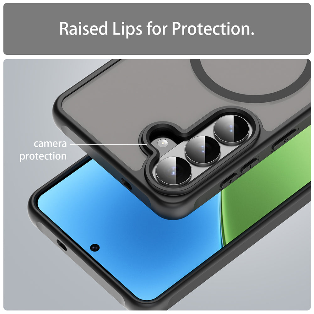 Pouzdro MagSafe pro Samsung Galaxy S26 Plus, Techsuit, HaloFrost II, Černá