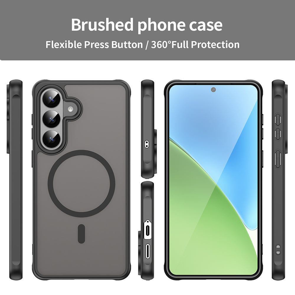 Pouzdro MagSafe pro Samsung Galaxy S26 Plus, Techsuit, HaloFrost II, Černá