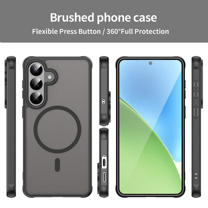 Pouzdro MagSafe pro Samsung Galaxy S26 Plus, Techsuit, HaloFrost II, Černá