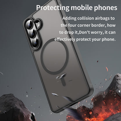 Pouzdro MagSafe pro Samsung Galaxy S26 Plus, Techsuit, HaloFrost II, Černá