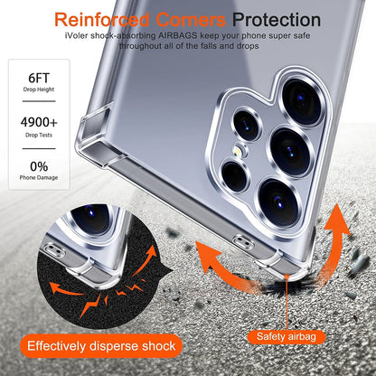 MagSafe Case for Samsung Galaxy S26 Plus, Techsuit, Shockproof, Transparent