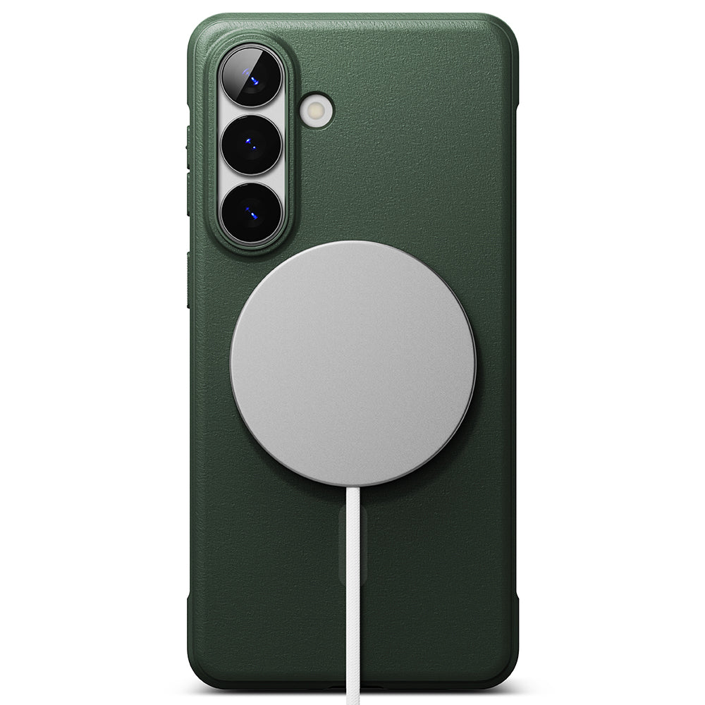 Pouzdro MagSafe pro Samsung Galaxy S26, Ringke, Onyx, Tmavě zelená