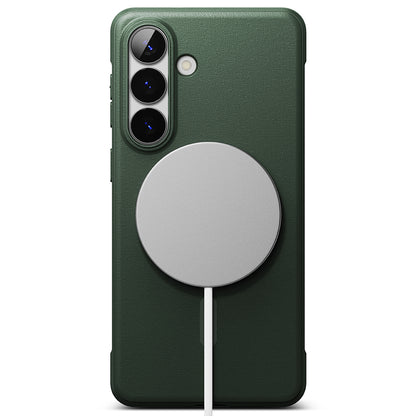 Pouzdro MagSafe pro Samsung Galaxy S26, Ringke, Onyx, Tmavě zelená