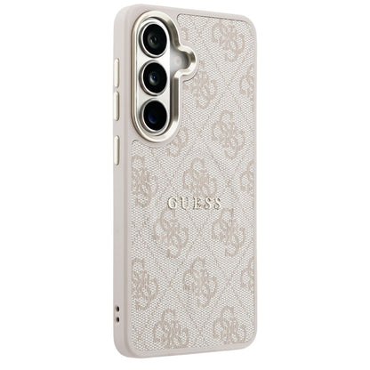 Pouzdro MagSafe pro Samsung Galaxy S26 S942, Guess, 4G Embossed Ring, Růžové