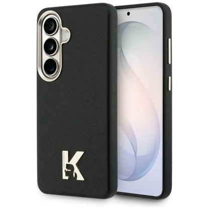 Pouzdro MagSafe pro Samsung Galaxy S26 S942, Karl Lagerfeld, Karl Head Logo, Černá