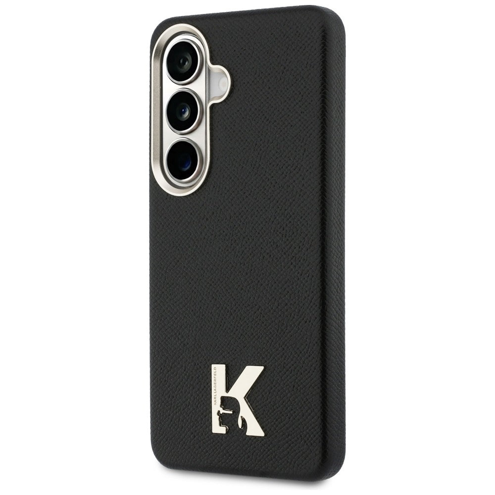 Pouzdro MagSafe pro Samsung Galaxy S26 S942, Karl Lagerfeld, Karl Head Logo, Černá