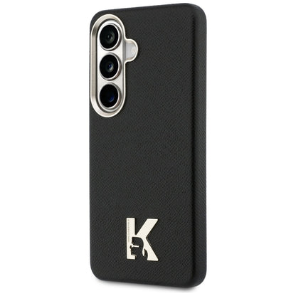 Pouzdro MagSafe pro Samsung Galaxy S26 S942, Karl Lagerfeld, Karl Head Logo, Černá