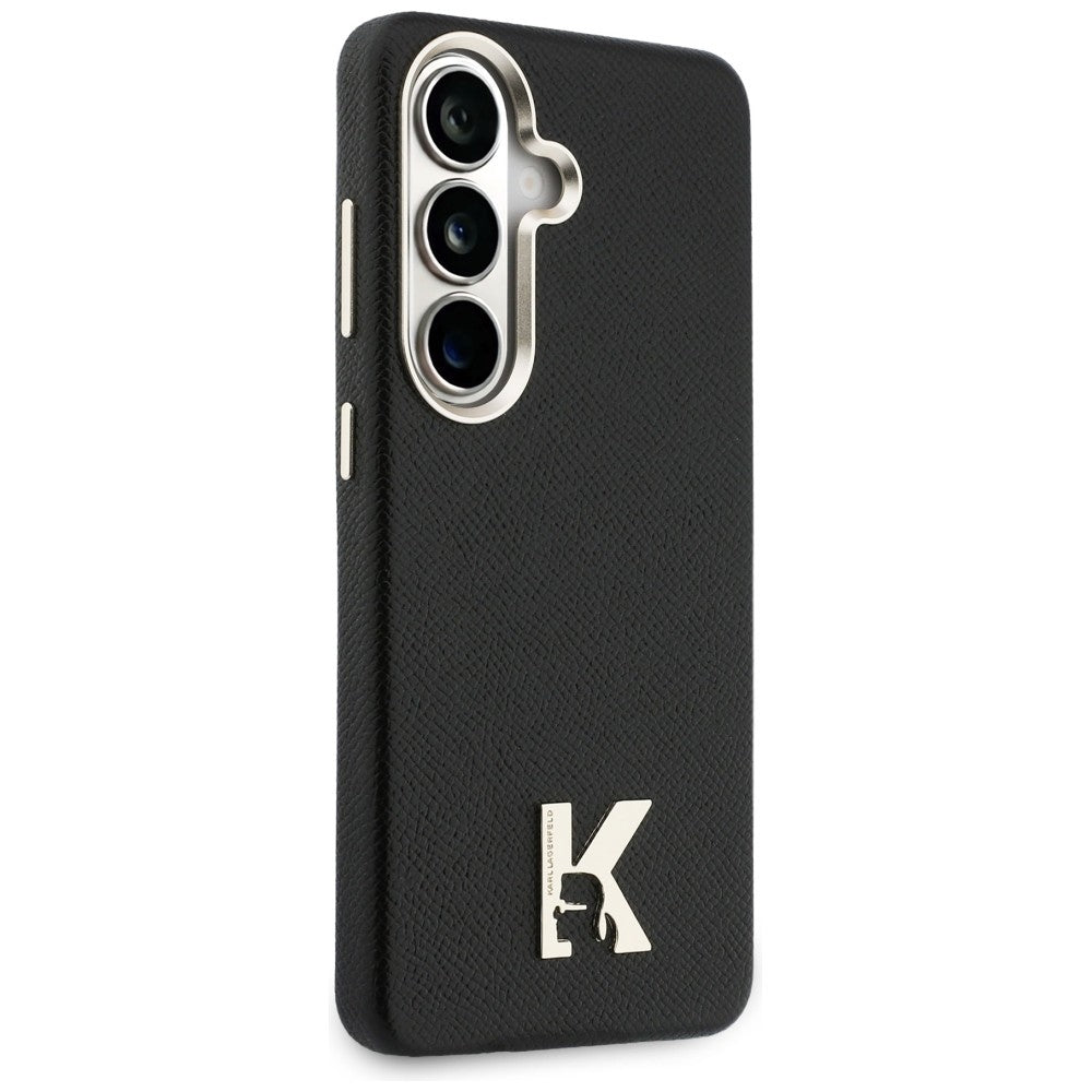 Pouzdro MagSafe pro Samsung Galaxy S26 S942, Karl Lagerfeld, Karl Head Logo, Černá