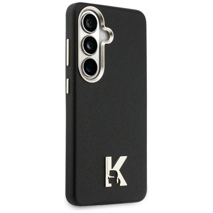 Pouzdro MagSafe pro Samsung Galaxy S26 S942, Karl Lagerfeld, Karl Head Logo, Černá