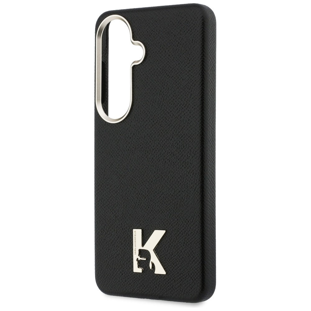 Pouzdro MagSafe pro Samsung Galaxy S26 S942, Karl Lagerfeld, Karl Head Logo, Černá