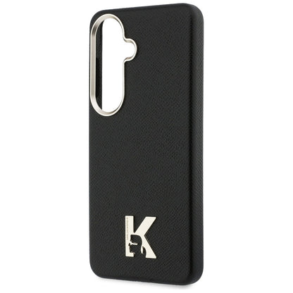 Pouzdro MagSafe pro Samsung Galaxy S26 S942, Karl Lagerfeld, Karl Head Logo, Černá
