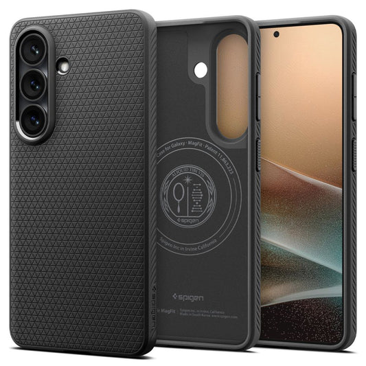 Pouzdro MagSafe pro Samsung Galaxy S26 S942, Spigen, Liquid Air, Matně černé ACS10730
