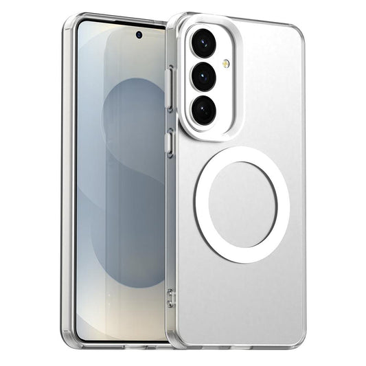 Pouzdro MagSafe pro Samsung Galaxy S26, Techsuit, CandyCase, Bílá