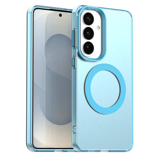 Pouzdro MagSafe pro Samsung Galaxy S26, Techsuit, CandyCase, Modrá