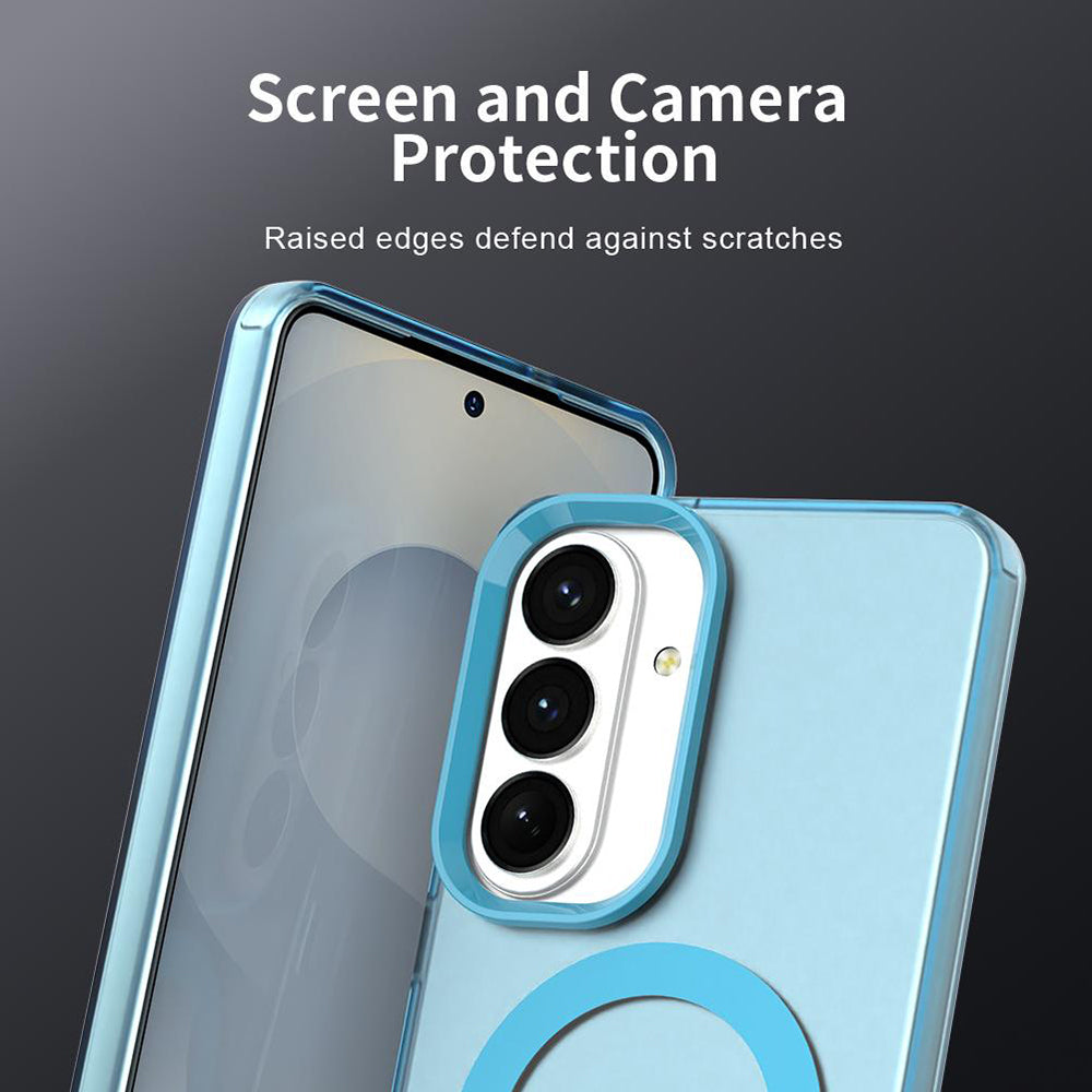 Pouzdro MagSafe pro Samsung Galaxy S26, Techsuit, CandyCase, Modrá