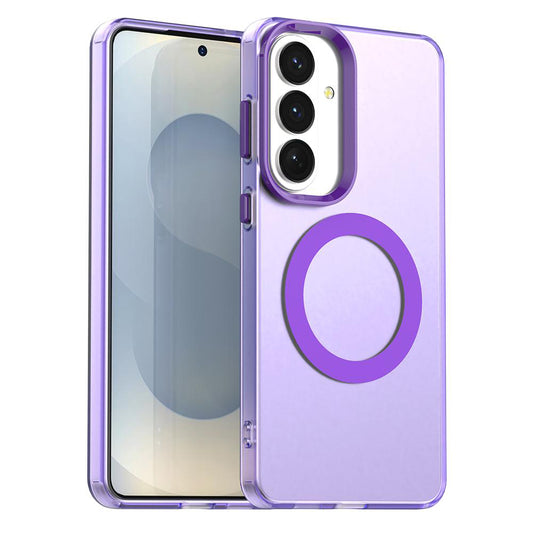 Pouzdro MagSafe pro Samsung Galaxy S26, Techsuit, CandyCase, Fialové