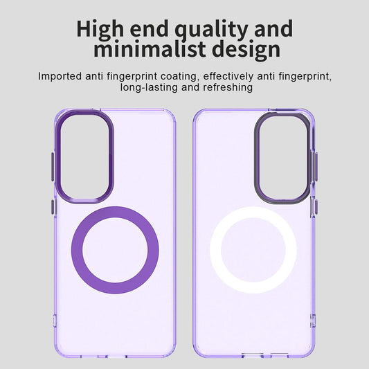 Pouzdro MagSafe pro Samsung Galaxy S26, Techsuit, CandyCase, Fialové