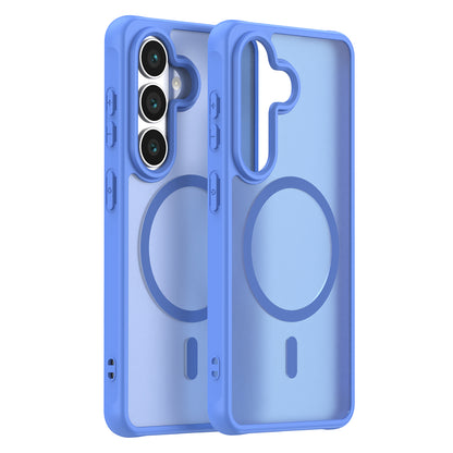 Pouzdro MagSafe pro Samsung Galaxy S26, Techsuit, HaloFrost II, Modrá