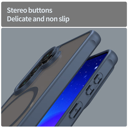 Pouzdro MagSafe pro Samsung Galaxy S26, Techsuit, HaloFrost II, Námořnická modř