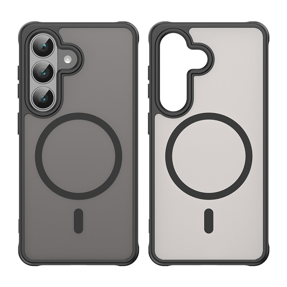 Pouzdro MagSafe pro Samsung Galaxy S26, Techsuit, HaloFrost II, Černá