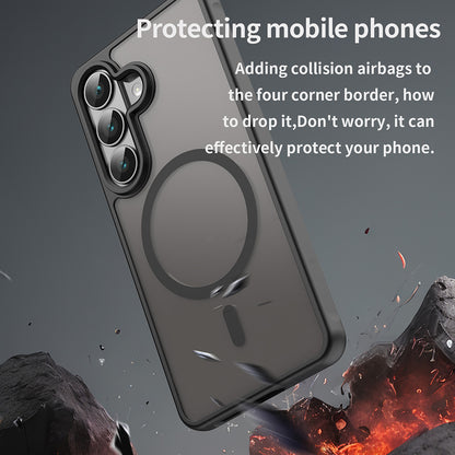 Pouzdro MagSafe pro Samsung Galaxy S26, Techsuit, HaloFrost II, Černá