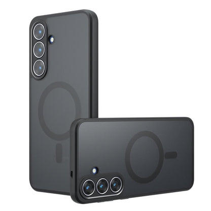 Pouzdro MagSafe pro Samsung Galaxy S26, Techsuit, PureFrost, Saténově černé