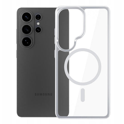 MagSafe Case for Samsung Galaxy S26 Ultra S948, 3MK, Armor MagCase, Transparent