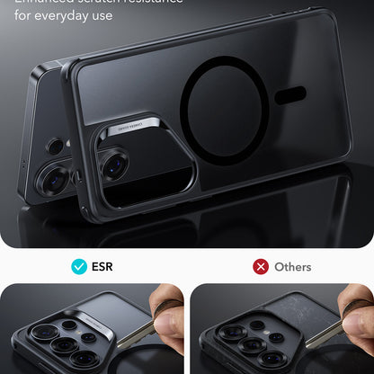 Pouzdro MagSafe pro Samsung Galaxy S26 Ultra S948, ESR, Classic Hybrid, Saténově černé