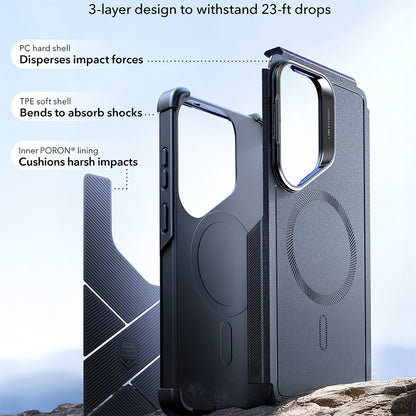 MagSafe Case for Samsung Galaxy S26 Ultra, ESR, Cyber Armor Kickstand, Blue