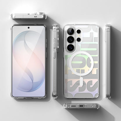 Pouzdro MagSafe pro Samsung Galaxy S26 Ultra, Ringke, Fusion Seoul, Průhledné