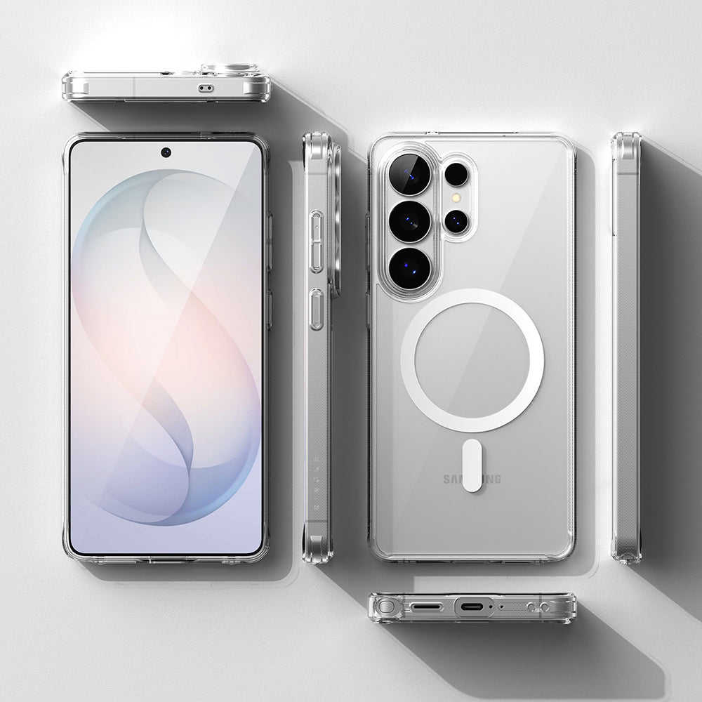 Pouzdro MagSafe pro Samsung Galaxy S26 Ultra, Ringke, Fusion, Průhledné