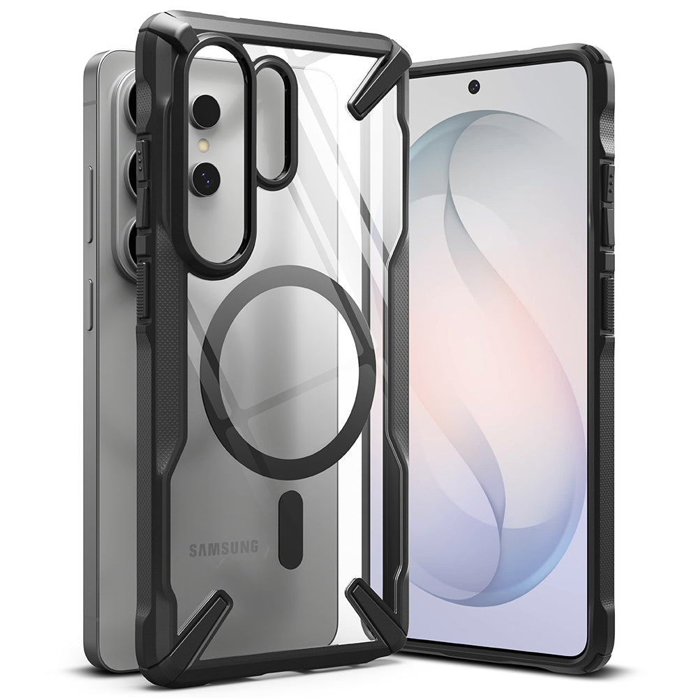 Pouzdro MagSafe pro Samsung Galaxy S26 Ultra, Ringke, Fusion X, Černá