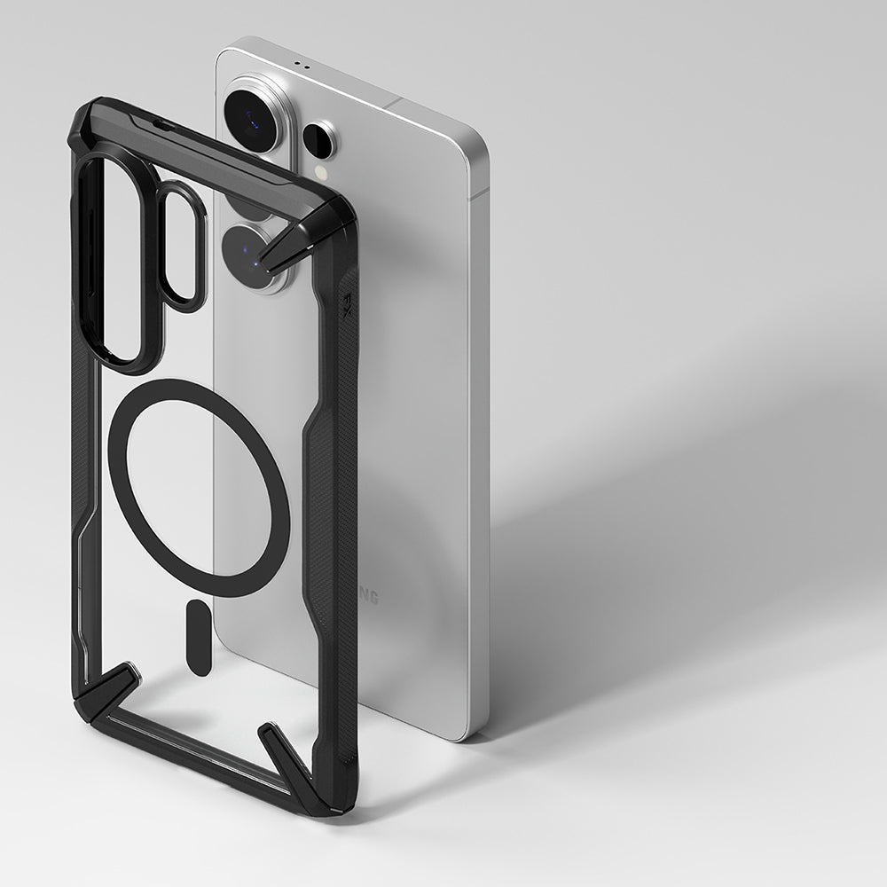 Pouzdro MagSafe pro Samsung Galaxy S26 Ultra, Ringke, Fusion X, Černá